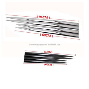 Protecteur de bande de moulage de carrosserie latérale de <span class=keywords><strong>porte</strong></span> de voiture OEM ABS 4 pièces - Product Image 5