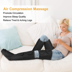 Masajeador de Piernas LUYAO 670D con Compresión Digital, Calor y Presión de Aire para Circulación, Masaje Shiatsu Completo - Product Image 2