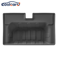 Coolcars Bac de rangement inférieur de coffre de voiture étanche à rinçage facile, en TPE 3D durable et antidérapant, pour Chery ICAR V23 2025