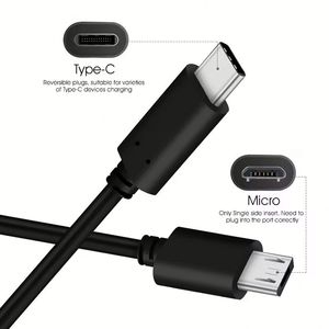 Cheapest Price V8 Cable Data Transfer Micro-<b>Type</b> <b>C</b> Connector <b>Adapter</b> Cable Fast Charging <b>Type</b> <b>C</b>-Micro Cable - Product Image 3