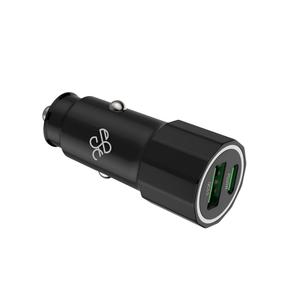 <span class=keywords><strong>Prix</strong></span> d'usine CE RoHS PD20W QC3.0 <span class=keywords><strong>Chargeur</strong></span> mobile double port USB A+C <span class=keywords><strong>Chargeur</strong></span> de voiture Type-C pour <span class=keywords><strong>iPhone</strong></span> Samsung OPPO - Product Image 1