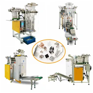 Feiyu Customized Automatic High Capacity Wire Nails Bolts OPP Plastic Pillow Bag Pouch Packing Machine