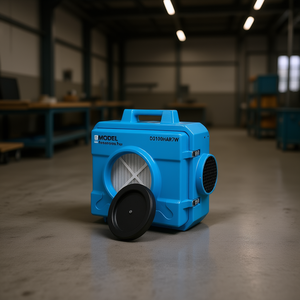 Purificateur d'air D0100HAR7HW 800 CFM avec filtre HEPA, équipement de nettoyage d'air commercial et industriel - Product Image 2