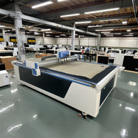 Wisdomcnc CNC automatique avec contrôle Ruida, découpeuse à plat à couteau oscillant 1600x2500mm, servomoteur importé, pliage haute vitesse