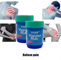 Baume de massage rafraîchissant aux herbes VIGRS, crème de soin portable pour soulager la somnolence, revitaliser l'esprit et apaiser l'inconfort cutané, 12g