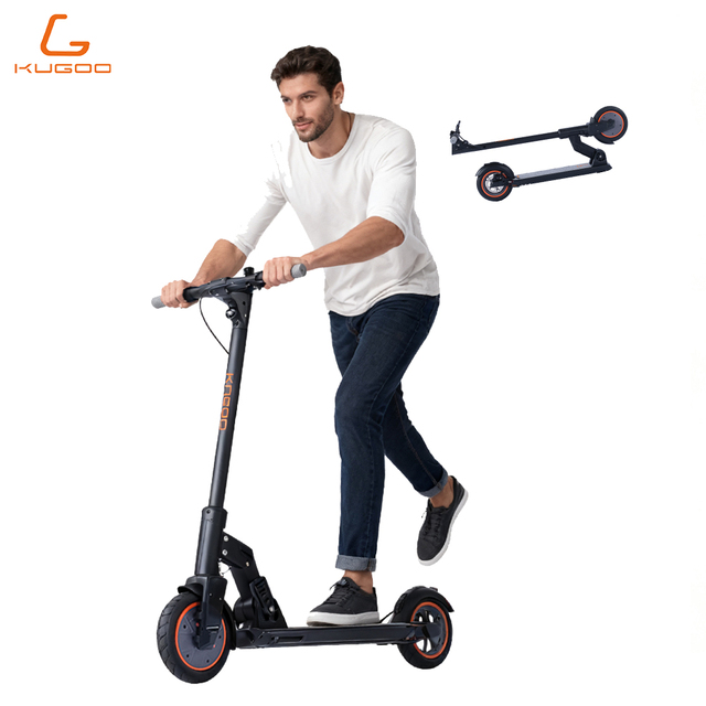 KUGOO M2 PRO New Design Dual Motor E Off-road Escooter 36V Power Lithium Battery All Terrain Foldable Adult Electric Scooter