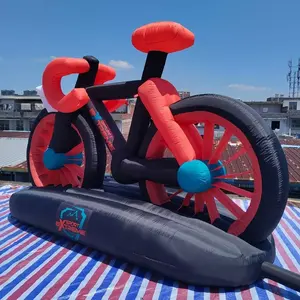 Vélo/vélo gonflable géant avec logo pour la publicité - Product Image 4