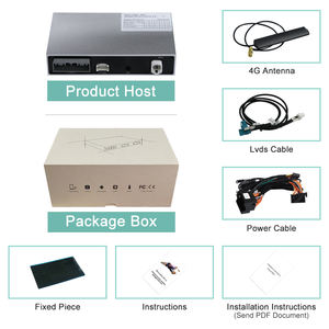 Module CarPlay sans fil Stwei Android Auto pour système BMW CCC X6 E71 E72 2005-2008 Prise en charge de la caméra avant et arrière Lien miroir - Product Image 5