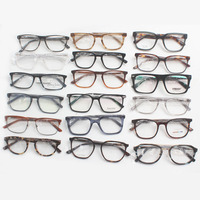Assortiment de montures de lunettes optiques en acétate, prêtes à l'emploi, mixtes et économiques
