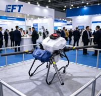 Châssis de drone agricole modulaire EFT K20 20L léger et pliable pour pulvérisation, accessoires pour opérations agricoles