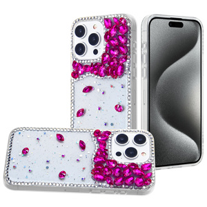 KINGSOUL - Soporte Magnético de Anillo con Diseño de Diamantes de Lujo para iPhone 17/16 Pro Max/iPhones 15 Pro Max - Product Image 4