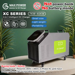 Entrée d'alimentation CA triphasée 480V 7kW 20kW 30kW 40kW GBT CCS2 Station de <span class=keywords><strong>recharge</strong></span> portable pour véhicules <span class=keywords><strong>électrique</strong></span>s Chargeur rapide mobile pour VE - Product Image 2