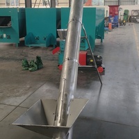 Nouvel équipement de granulation personnalisé avec convoyeur pour la production de granulés, petite ligne de granulés pour poulets, canards, bovins, moutons, lapins, 220V 500kg
