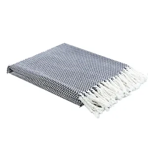 HengTai Novo Design 130*170CM algodão lance cobertor de algodão orgânico cobertor 100% algodão lance cobertor para o inverno