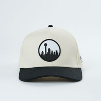 Casquette de baseball à 5 panneaux Yukaihe, profil moyen, avec patch personnalisé et visière incurvée pour les sports de plein air et l'usage quotidien
