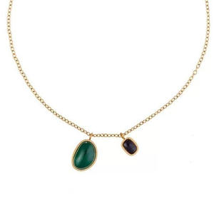 Chaîne <span class=keywords><strong>de</strong></span> <span class=keywords><strong>cheville</strong></span> en pierre naturelle plaquée <span class=keywords><strong>or</strong></span> 18 carats <span class=keywords><strong>de</strong></span> haute qualité pour l'été – Vente en gros <span class=keywords><strong>de</strong></span> bijoux fantaisie à prix abordable - Product Image 6