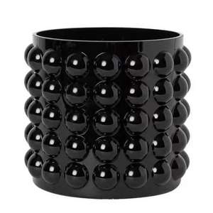 Vase en verre à bulles à petite échelle, transparent, style Ins, décoration française en relief, article pour arrangement floral dans le salon, style court - Product Image 1