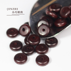Ziran Blood Sandalwood Spacer <b>Beads</b> 3x8mm Natural Wood DIY Jewelry Making Supplies Cultural Accessories - Product Image 2