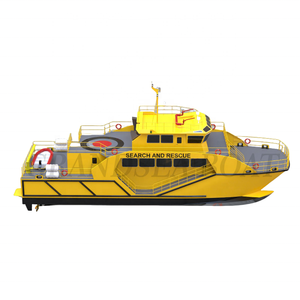 Grandsea 30m de alta velocidad de aluminio Marintime catamarán patrulla barco búsqueda rescate ambulancia barco para la venta - Product Image 4