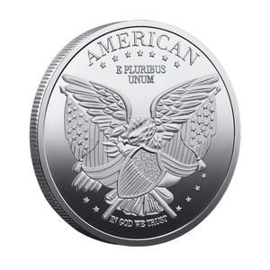 Moneda Conmemorativa Estadounidense de Oro y Plata en Stock, Moneda con Emblema de la Estatua de la Libertad - Product Image 6