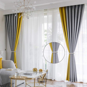 Designer Pick Custom <strong>Cream</strong> White Aesthetic Feeling Blackout <strong>Curtain</strong> Tie Back Classic Design for <strong>Curtain</strong> <strong>Poles</strong> Tracks Accessories - Product Image 5