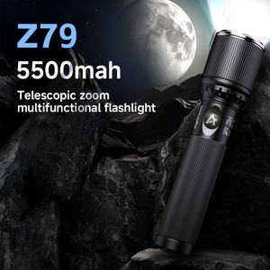 Z79 2200lm Zomable पोर्टेबल फ्लैशलाइट USB-C रिचार्जेबल 26h रनटाइम सामरिक आईपी 3 जलरोधी एल्यूमीनियम मशाल - Product Image 2