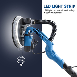 HERZO 850W <span class=keywords><strong>lijadora</strong></span> en seco portátil 220V <span class=keywords><strong>lijadora</strong></span> de <span class=keywords><strong>pared</strong></span> de jirafa de velocidad Variable para aspiradora DIY fuente de energía eléctrica - Product Image 4