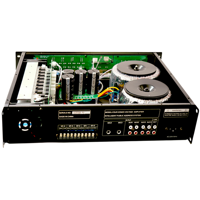 Power Mixer Public Address Amplifier 4 Channel High Power Audio Amplifier Professional Pa Amplifier