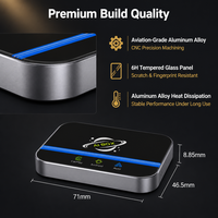Adaptador Inalámbrico CarPlay AI Box 3 en 1, Android Auto, Android 13, Caja Inteligente para Auto, 2GB 16GB, Netflix, YouTube, Tarjeta TF, MOQ Bajo
