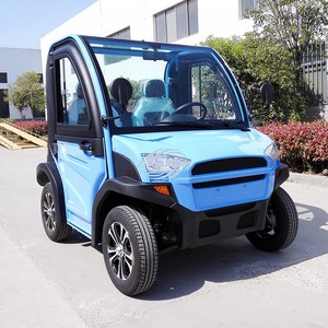 Voiture électrique miniature à faible vitesse entièrement fermée à 4 roues et 2 portes pour les déplacements urbains des adultes - Product Image 5