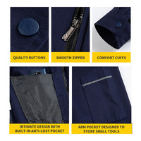 AI-MICH Oem Vintage Heavy Duty personnaliser coton vêtements de travail uniformes costumes vêtements veste travailleur porter des uniformes hommes