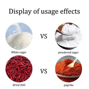 Machine à moudre les graines <span class=keywords><strong>de</strong></span> <span class=keywords><strong>caroube</strong></span> électrique universelle en acier inoxydable avec moteur pour la transformation alimentaire et le broyage <span class=keywords><strong>de</strong></span> la poudre <span class=keywords><strong>de</strong></span> graines - Product Image 5