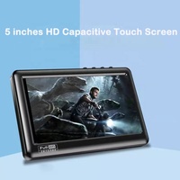 Reproductor MP5 V5 de 5 pulgadas, pantalla táctil OTG HD 1080P, MP4, lector de libros electrónicos recargable de 3200mAh, 8G, 16G, 32G