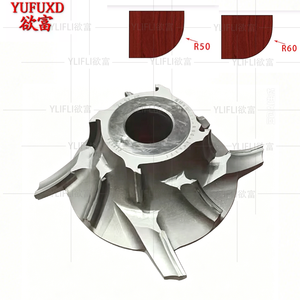 มีดตัดไม้รูปครึ่งวงกลมแบบกำหนดเองได้ของ YUFU รองรับ OEM สำหรับงานกัดแบบธรรมดาที่ไม่เคลือบผิว - Product Image 1