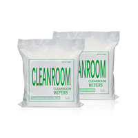 Lingettes sans poussière Wipestar pour salle blanche, chiffon de nettoyage en microfibre supérieur 9x9, lingette en polyester pour salle blanche