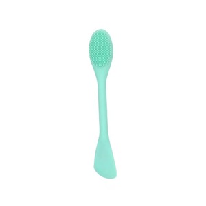 Hai đầu Silicone mặt nạ trên khuôn mặt bàn chải mụn đầu đen hai mặt mũi rửa bàn chải lỗ chân lông chức năng làm sạch bùn Mặt nạ trang điểm công cụ - Product Image 6