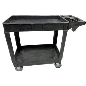 Chariot à outils multifonctionnel en plastique robuste, chariot de transport, chariot utilitaire, chariot de service pour entrepôt - Product Image 3