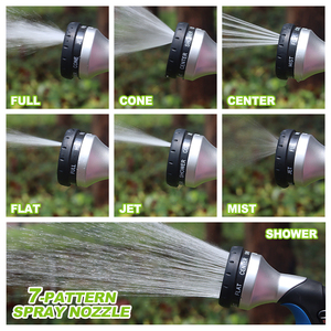 Ánh nắng mặt trời của nhãn hiệu phun nước vòi phun <span class=keywords><strong>7</strong></span> có thể điều chỉnh mô hình làm vườn chống trượt vòi phun vòi phun cho các nhà máy và bãi cỏ - Product Image 2