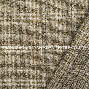 Chaqueta con <span class=keywords><strong>mango</strong></span> de Cachemira T 70 R 30 para <span class=keywords><strong>hombre</strong></span>, chaqueta de Poliéster Viscosa mezclada a cuadros británicos, fabricante de tela de <span class=keywords><strong>abrigo</strong></span>, novedad de invierno - Product Image 2