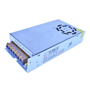 220V 110V AC input voltage single output 12v 17a 200w led light string module power supply with air cooling 200W converter