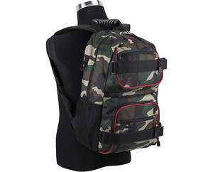 Free sample Skateboard <b>Backpack</b> Business Bag With Skateboard Straps <b>College</b> Business Travel Double Strap Skater Multipurpose Bag - Product Image 4