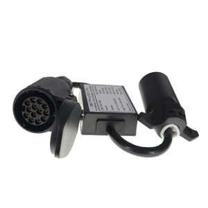 Adaptador de Conector de Remolque de 7 Pines (EE. UU.) a 13 Pines (Europa) para Conversión de Cableado de Remolque de Camiones - Product Image 4