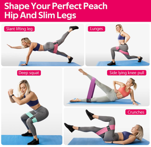 Bandas <span class=keywords><strong>de</strong></span> Resistencia <span class=keywords><strong>de</strong></span> Tela para Glúteos <span class=keywords><strong>y</strong></span> Piernas, Bandas <span class=keywords><strong>de</strong></span> Ejercicio Antideslizantes para Fitness en Casa, Yoga, Pilates <span class=keywords><strong>y</strong></span> Entrenamiento <span class=keywords><strong>de</strong></span> Sentadillas Profundas - Product Image 5