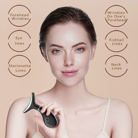 Masajeador Facial Profesional de Última Moda 2027, Dispositivo de Belleza Eléctrico para el Cuidado de la Piel, Masajeador de Cuello Inalámbrico con Calor