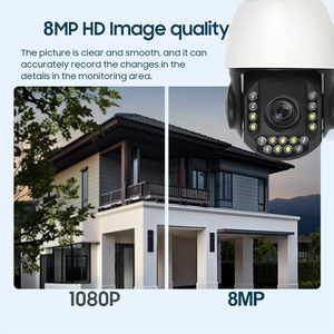 Caméra de surveillance PTZ à dôme longue portée 30X, caméra vidéo PTZ HD, caméra Full HD 4K - Product Image 2