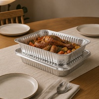 Prix d'usine – Barquettes jetables en aluminium de qualité alimentaire pour l'emballage de produits traiteur, export et cafés