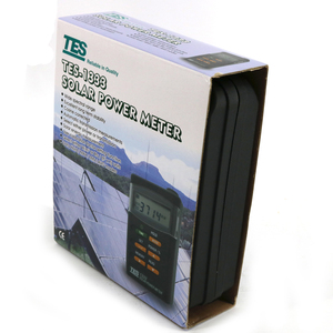 Compteur d'énergie solaire TES-1333 avec fonction de réglage du facteur d'étalonnage utilisateur, prise en charge OEM personnalisée, certifié CE, garantie 1 an - Product Image 3
