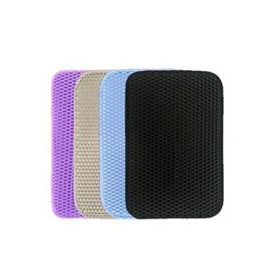 Almohadilla de arena para gatos de tejido liso de doble capa recientemente mejorada con agujeros grandes para evitar fugas en gatos domésticos - Product Image 1