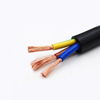 PVC isoliertes flexibles 2/3/4/5 Kern-RVV-Leiterglaskabel Strang-Mehrkernkabel 0,75 mm2/1,5 mm2/2,5 mm2/4 mm2 Haushaltskabel