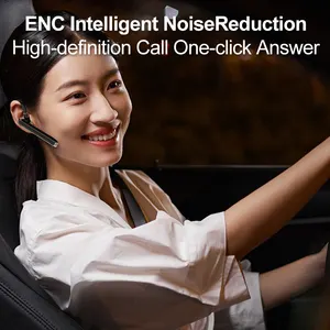 Langsdom BN05 ב-אוזן ENC רעש מבטל 5.2 עסקים יחיד אוזן אוזניות יד משלוח אוזניות